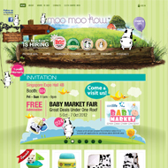 Moo Moo Kow Website Design in Malaysia